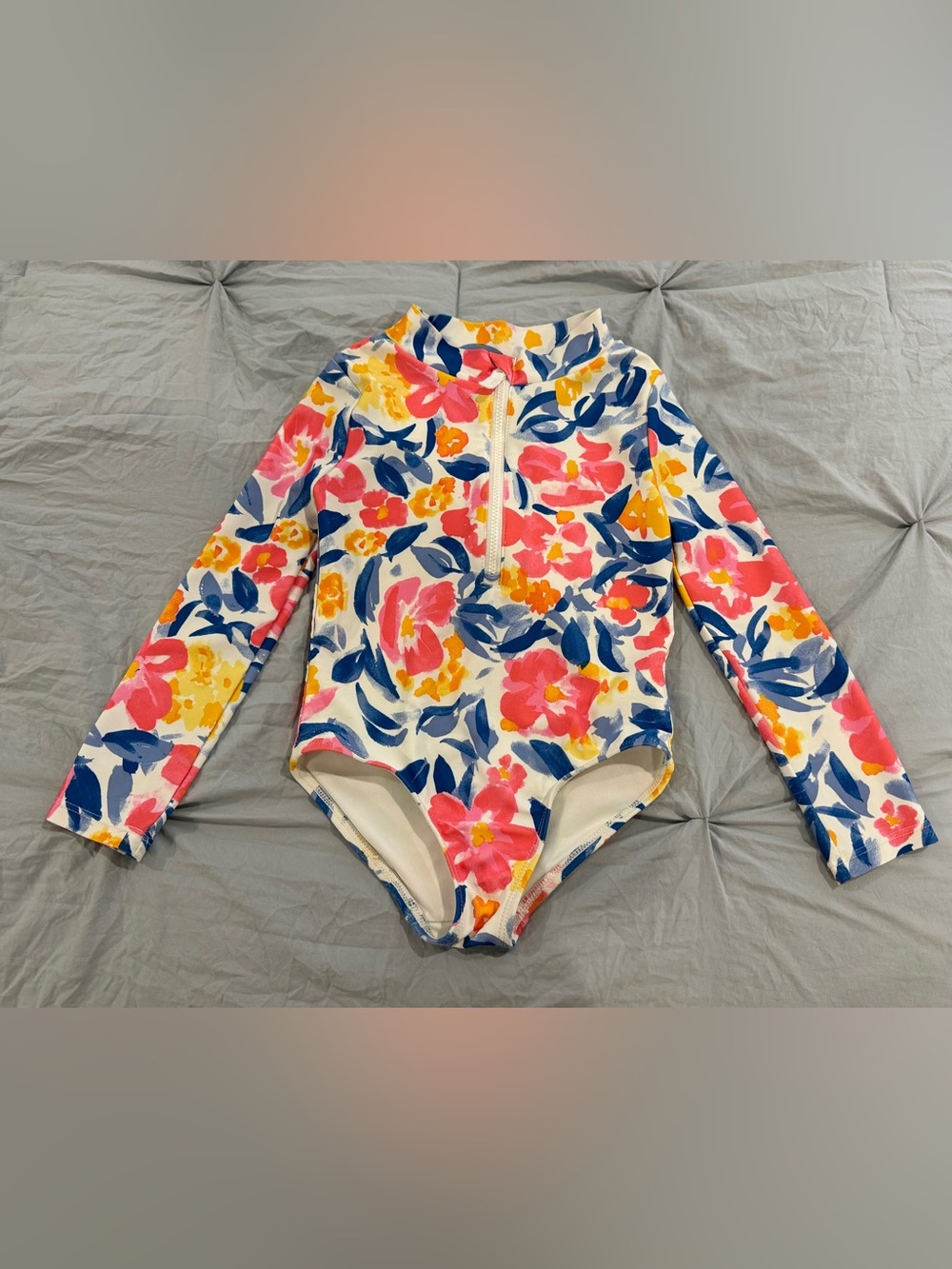 Toddler Girls long sleeve Carter’s bathing suit size 4T